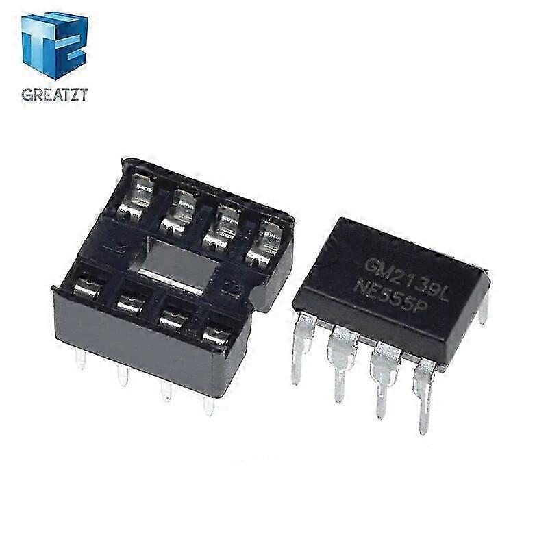 NE555 Timer IC Module with 8 Pin DIP Sockets for Computer Programming