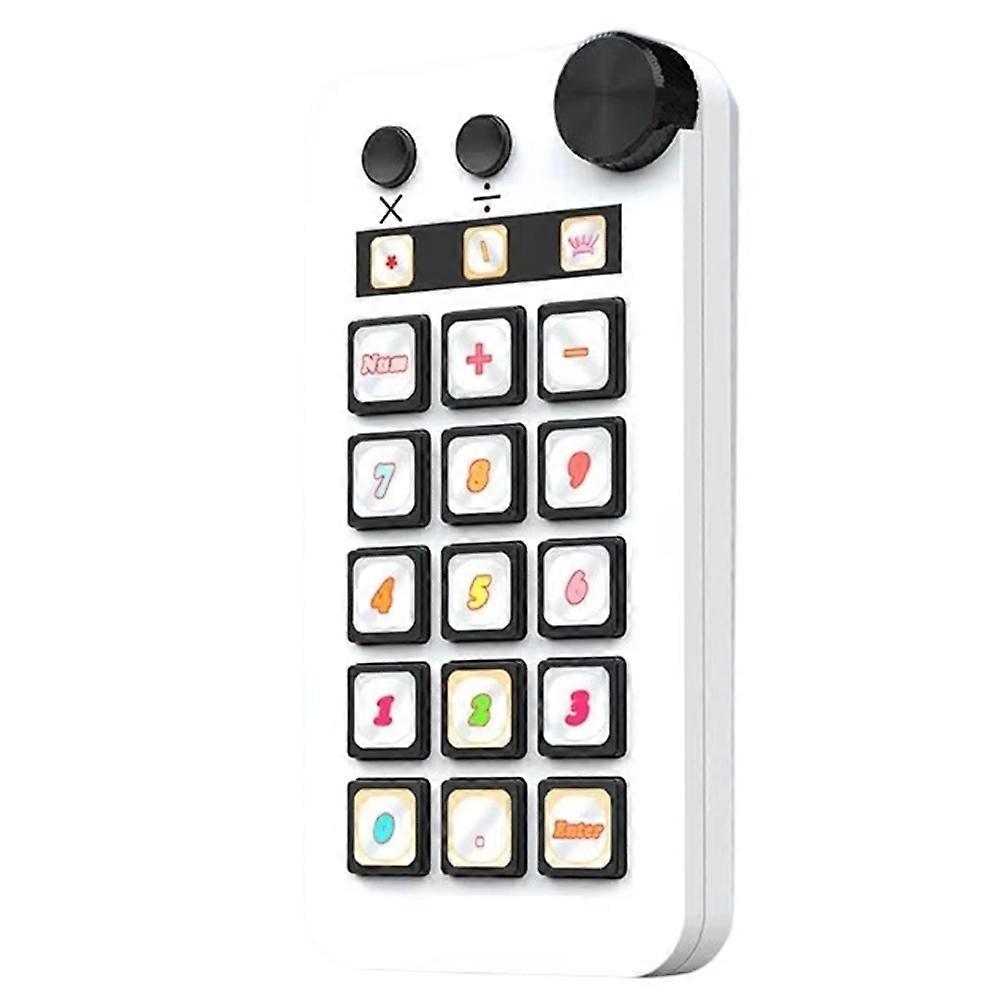 N1 Programmable Macro Keyboard Multifunctional Console Panel Assistente Custom Button Mini Keyboard for PC Laptop B