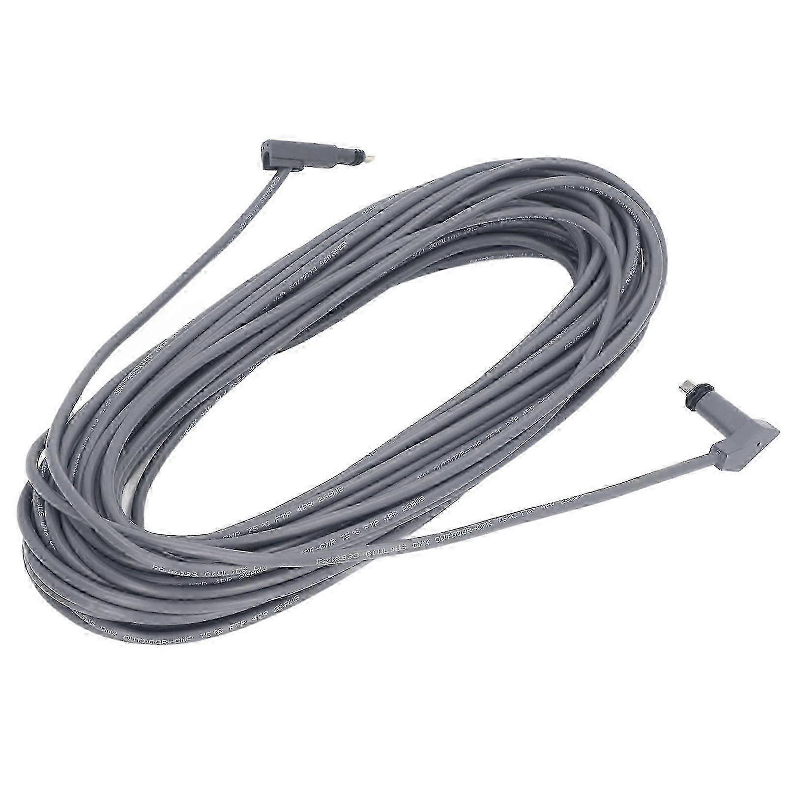 Rectangular Satellite Replacement Cable Multifunctional Grey Color 30ft compatible with Starlink V2 Wire