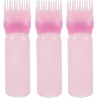 3pcs Root Comb Applicator Bottle Hair Oil Applicator Bottle Hair Dye Comb