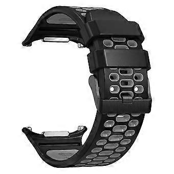 Pulseira para Samsung Galaxy Watch Ultra, pulseira esportiva bicolor de silicone para Samsung Watch Ultra 47mm. Acessórios para a pulseira.