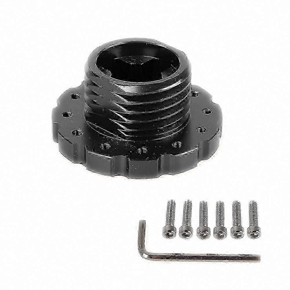 Universal Sim Racing Converter Hub Interface Plate Stable Mount For Standard Force Feedback Cockpit Controllers