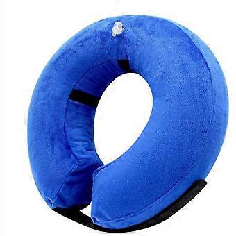 Opblaasbare halsband voor honden en katten, comfortabele hondenbeschermingskegel voor herstel, opblaasbare basishalsbanden, medium