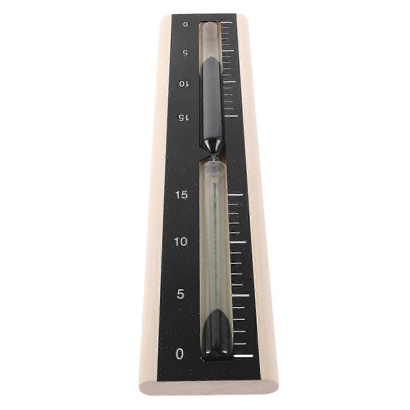 Wooden Sand Timer - Precise 15 Minutes Countdown for Sauna