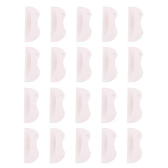 Wimperverlengingspads van siliconen, permanent pads voor wimpers, geschikt voor make-up (4 dozen), beautytools