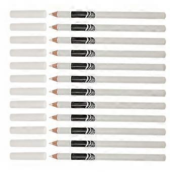 12Pcs Highlighter Eyeliner Pens White Eyeliner Pencils Eyes Makeup Pens