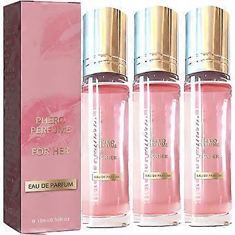 Pheromone Perfume Set, Long Lasting Natural Floral Scent, Travel Size 3pcs