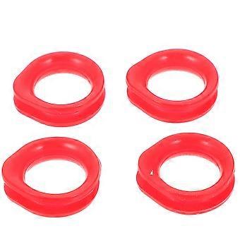 Scissors Silicone Finger Rings for Scissor 4Pcs Durable Silicone Accessories