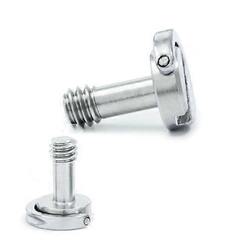 2 PCS D Ring Screws Camera Plate Mount 1/4 inch Quick Release Screws