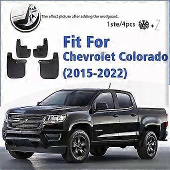Skærm kompatibel med Chevrolet Colorado 2015-2022 for bag 4 stk. Skærme biltilbehør Auto Styline stænkskærm skærm