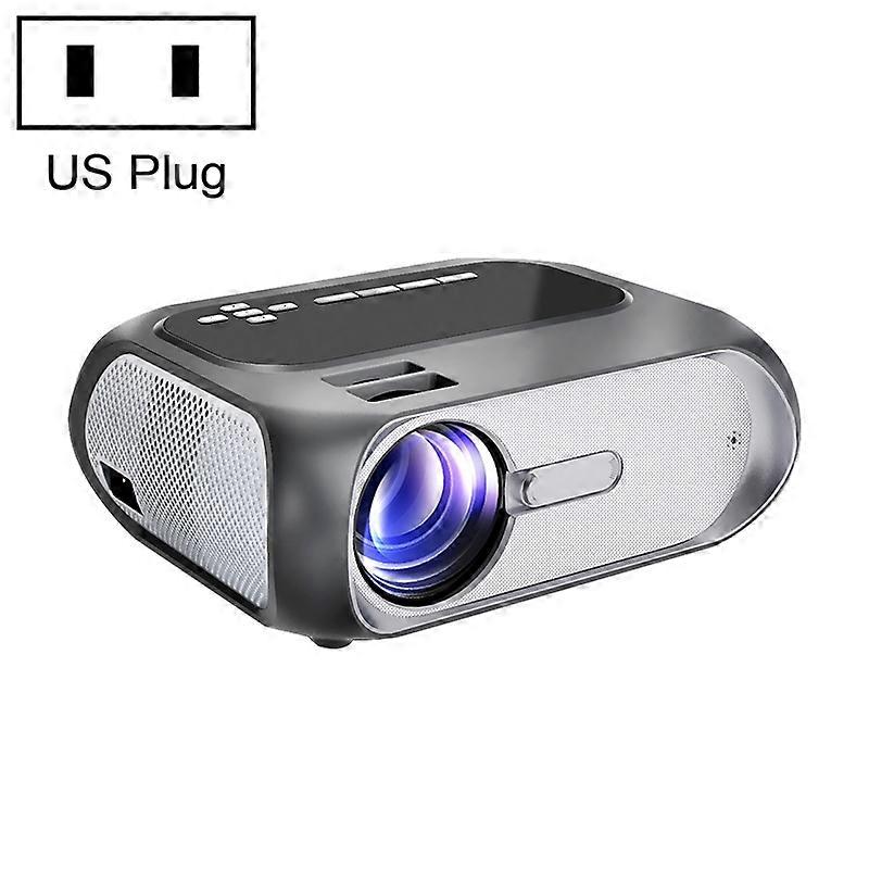 T7i 720P 200 ANSI Home Theater LED HD Digital Projector, Same Screen Version, US Plug Same Screen Version,US Plug