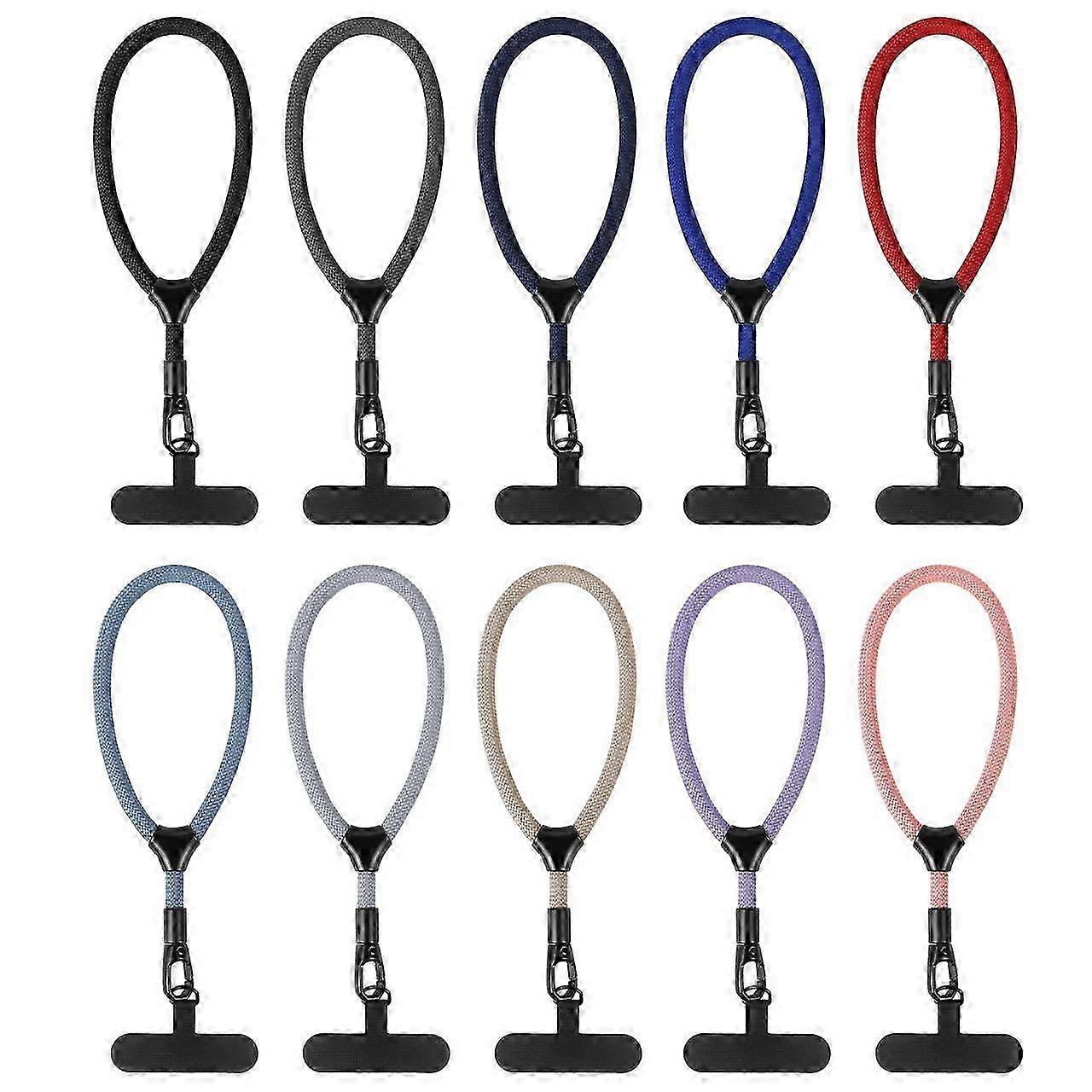 Decorative beaded mobile phone strap