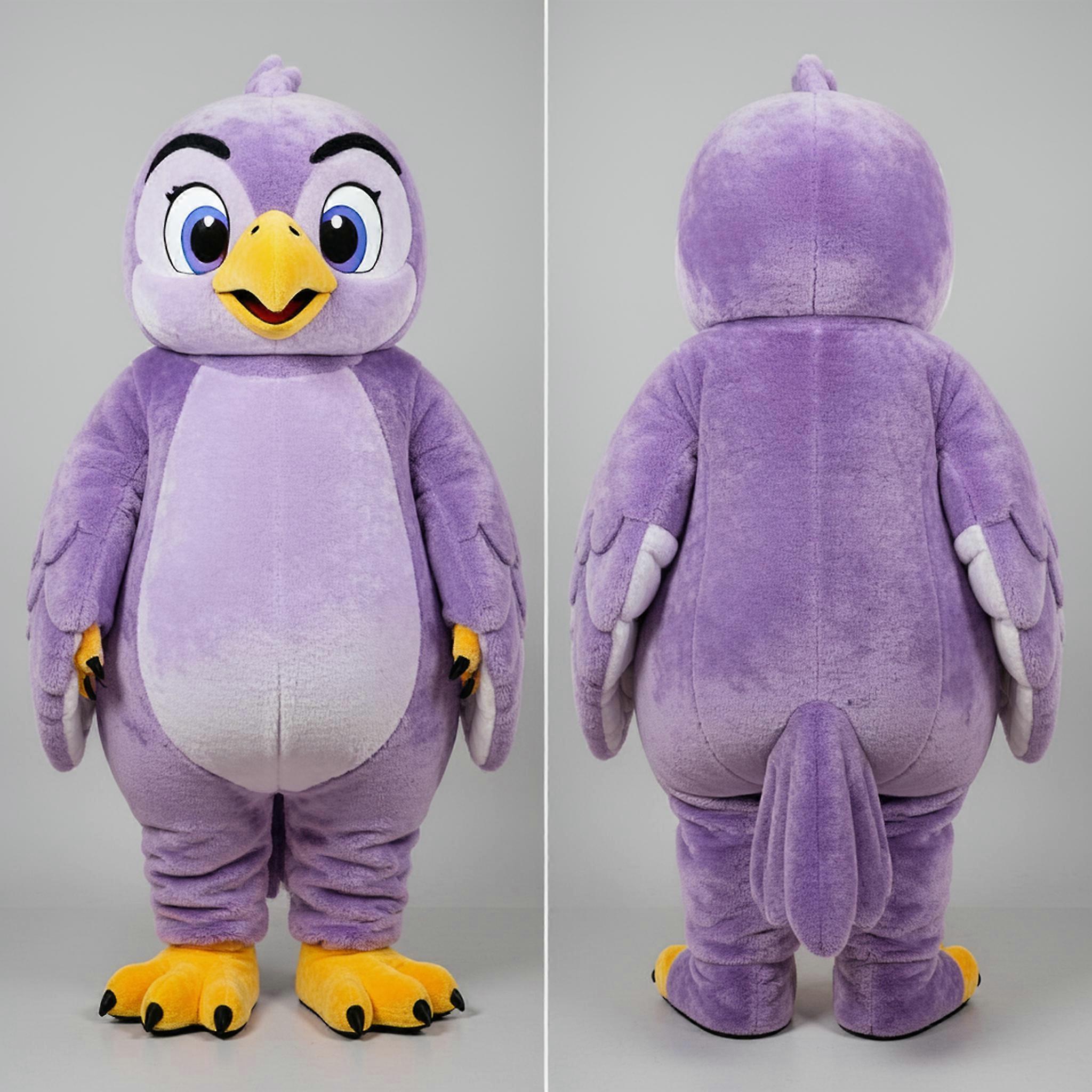 MASTICOT Lavender Velvety Falcon Mascot