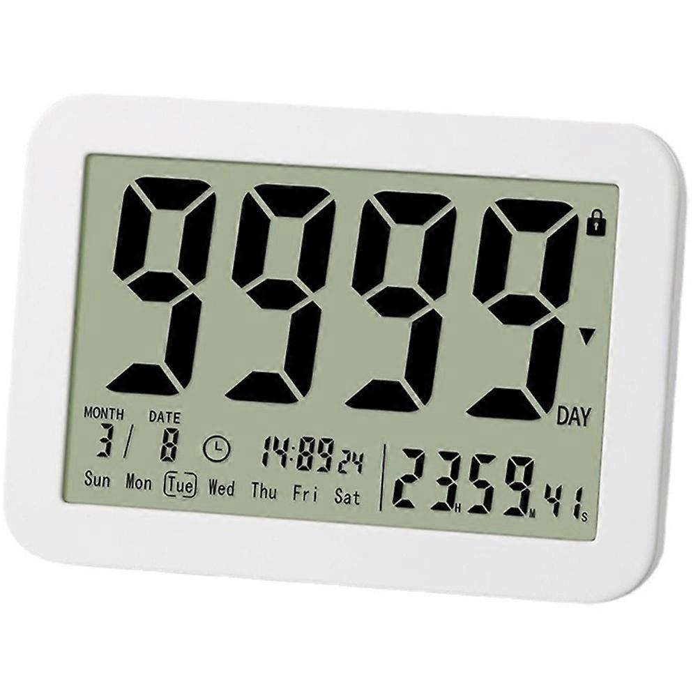 Large Screen Electronic Countdown Digital Timer 9999-Days Count Down Clock Classroom Timer Retirement Countdown Timer