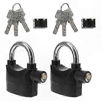 Paquet de 2 cadenas d’alarme de sécurité pour vélo