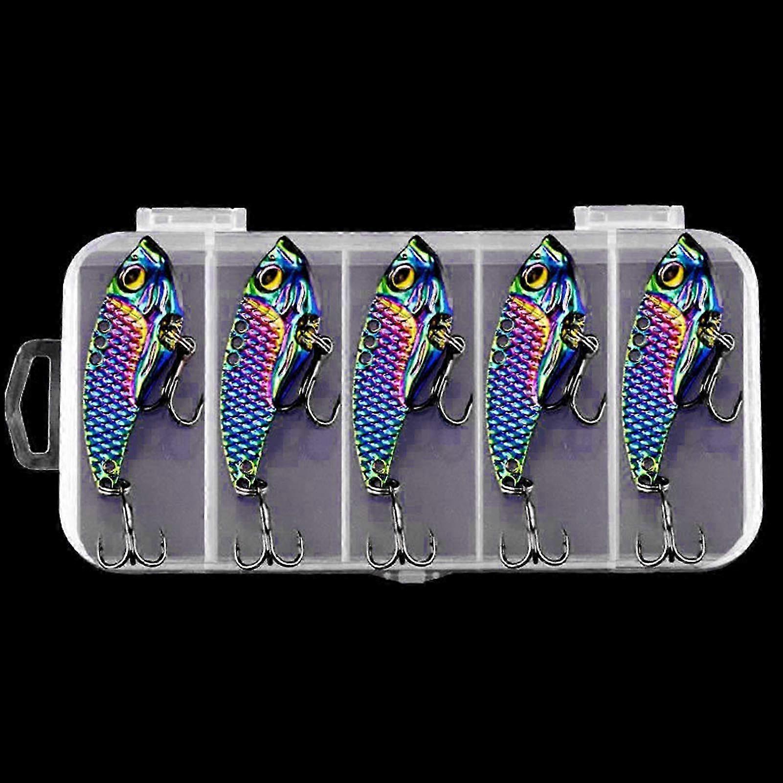 Steel Glitter Bass Lure Set