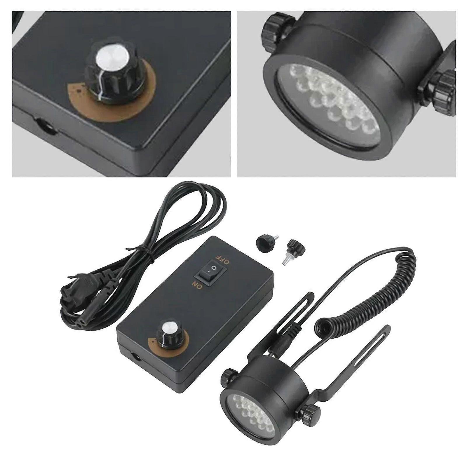 28LED Adjustable Angle Brightness Stereo Microscope Oblique Light Source 90-24B0