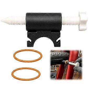 Bicycle Wheel Truing Tool - Quick Micro Adjustment Scratch Free Mounting Trail Emergency Companion premium