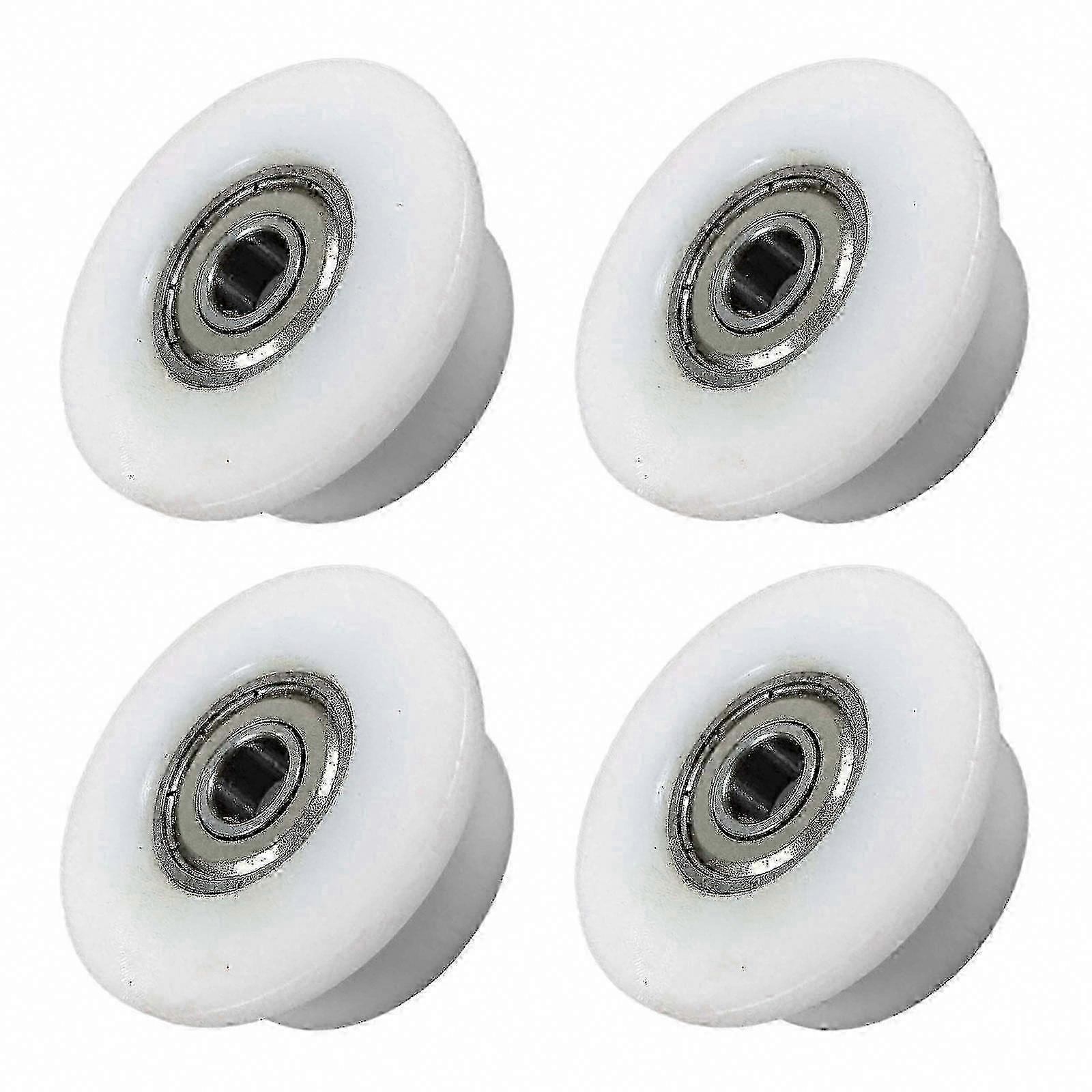 Rowing Trainer Workout Machine Gear Replacement 4pc Bearing Wheels