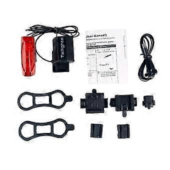 Self Powered Magnetic Induction Light Bike Warning Lamp Waterproof Cycling Taillight Bike Rear Light Bike Accessories