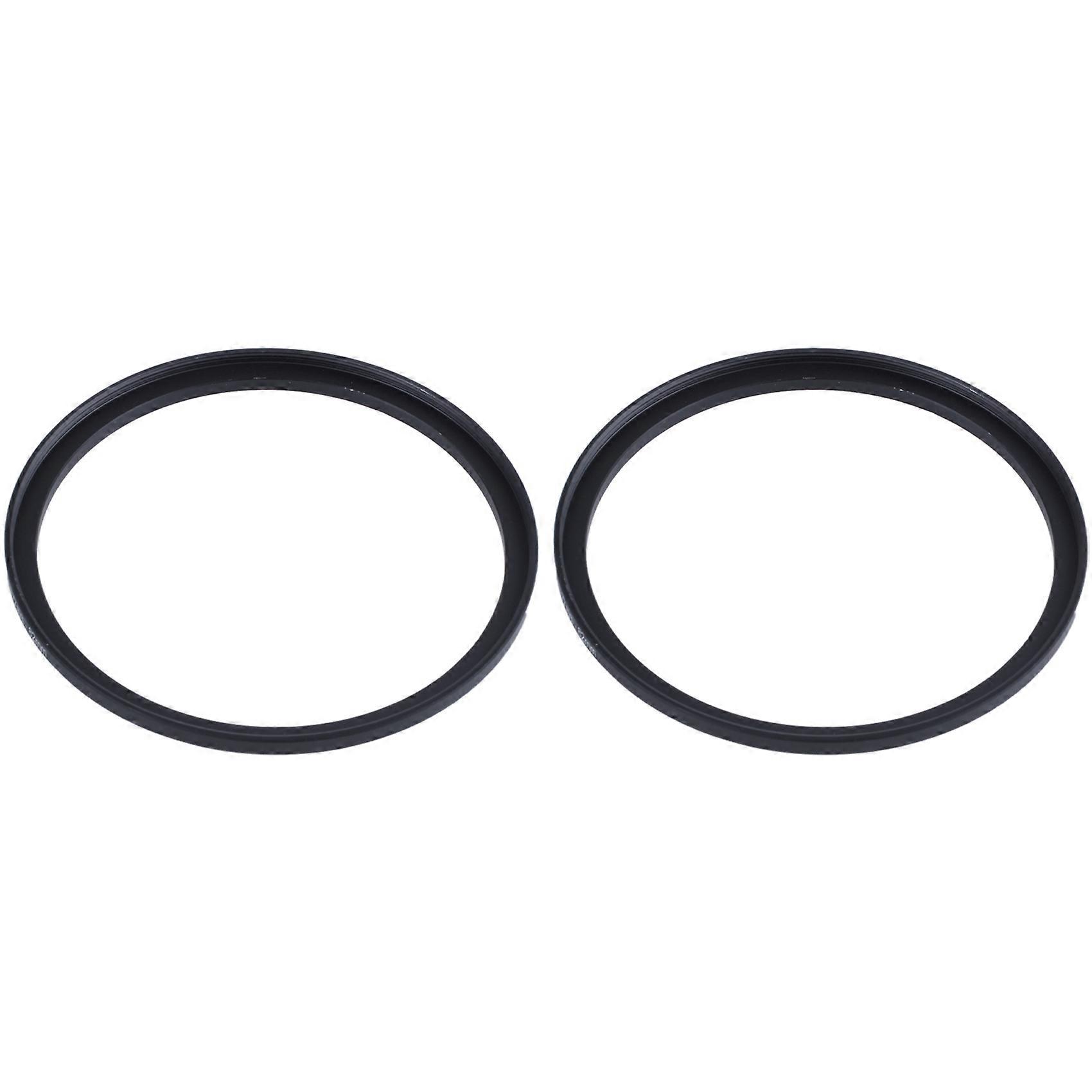 2pcs 77mm to 82mm Step-Up Filter Ring Adapter for Camera Lens