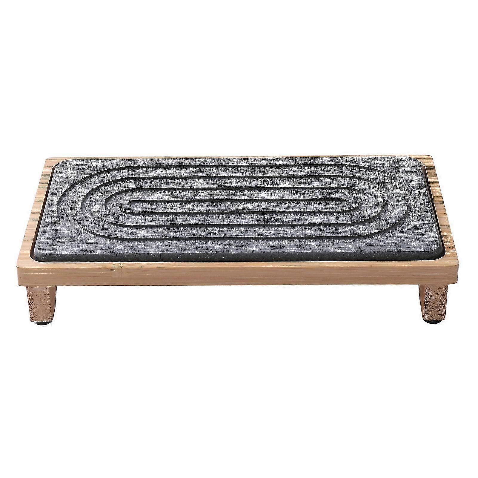 Diatomite Bamboo Tray Quick Dry