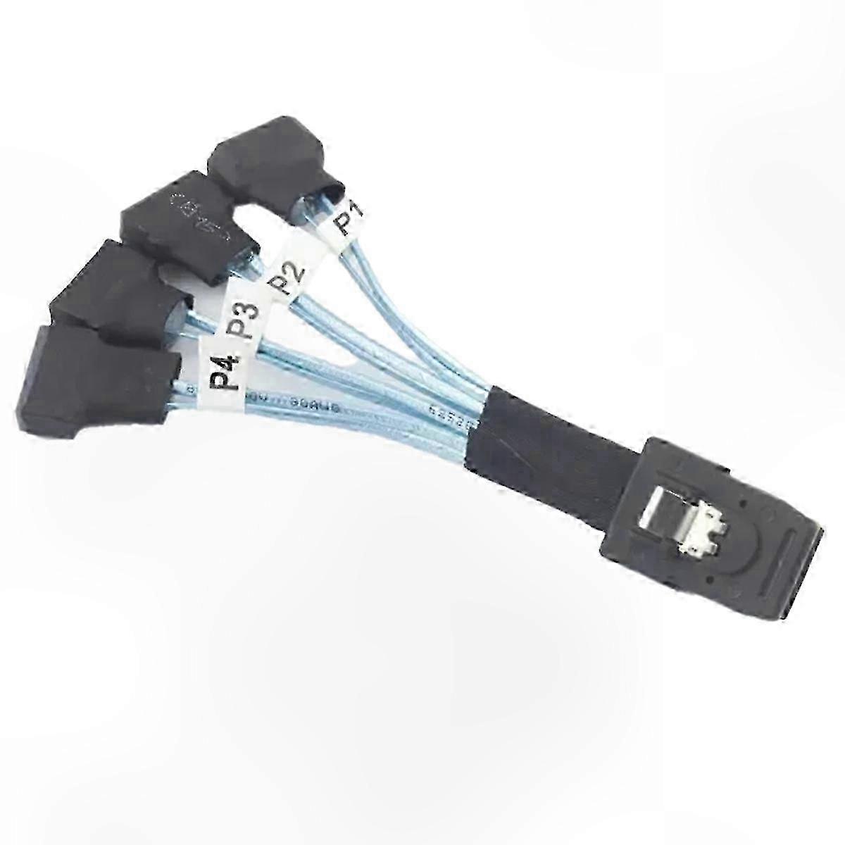 SFF-8087 to 4 SATA Breakout Cable