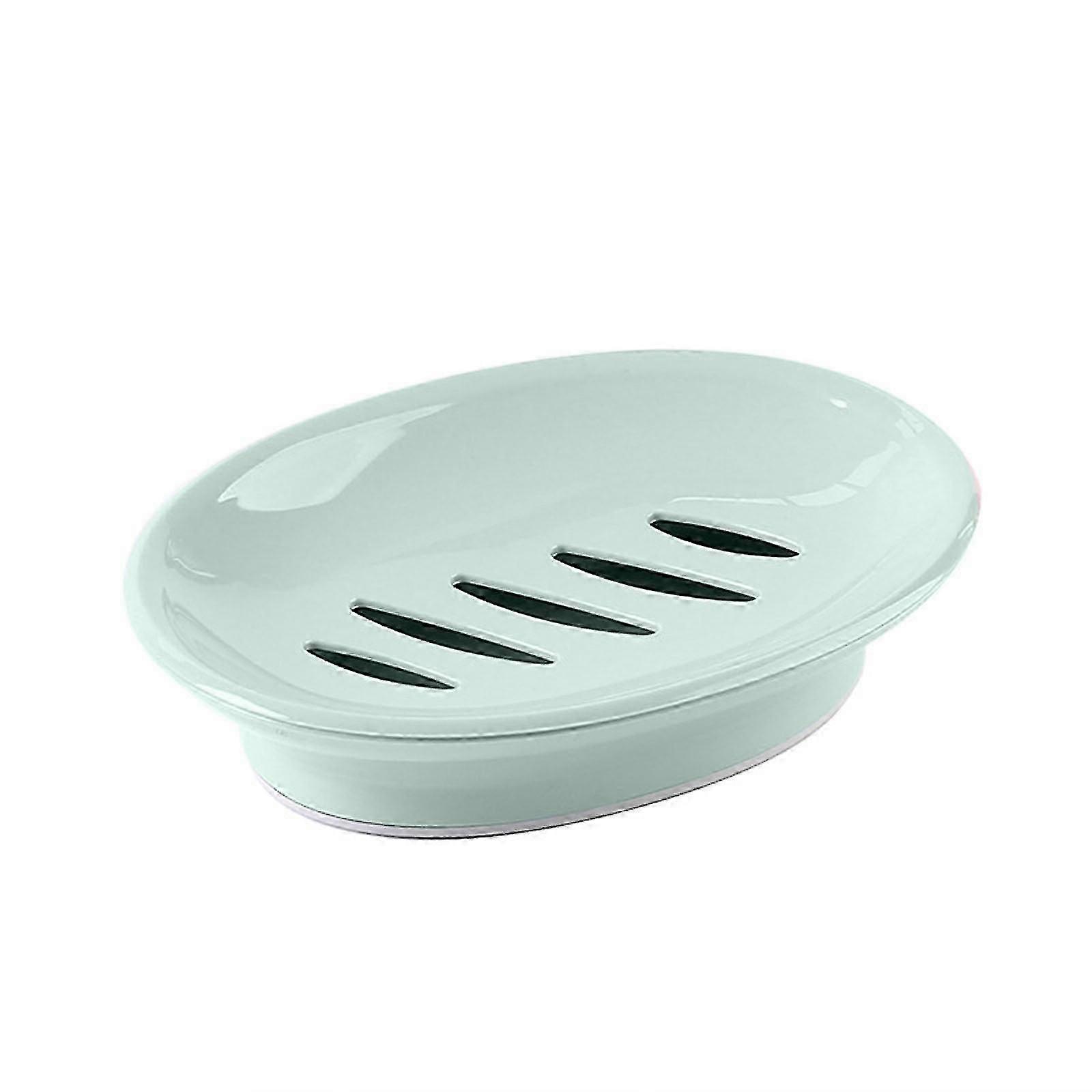 Oval Double-Compartment Soap Dish