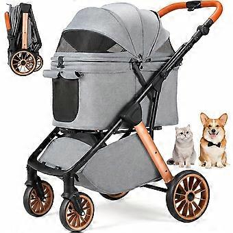 Hondenbuggy - Huisdierenwagen - Kattenbuggy - Wandelwagen - Pet Stroller