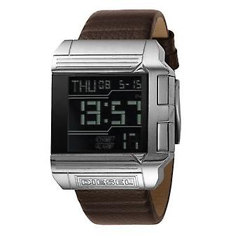 Diesel watches Quartz Digital Men's Watch with Cowskin Bracelet DZ7115