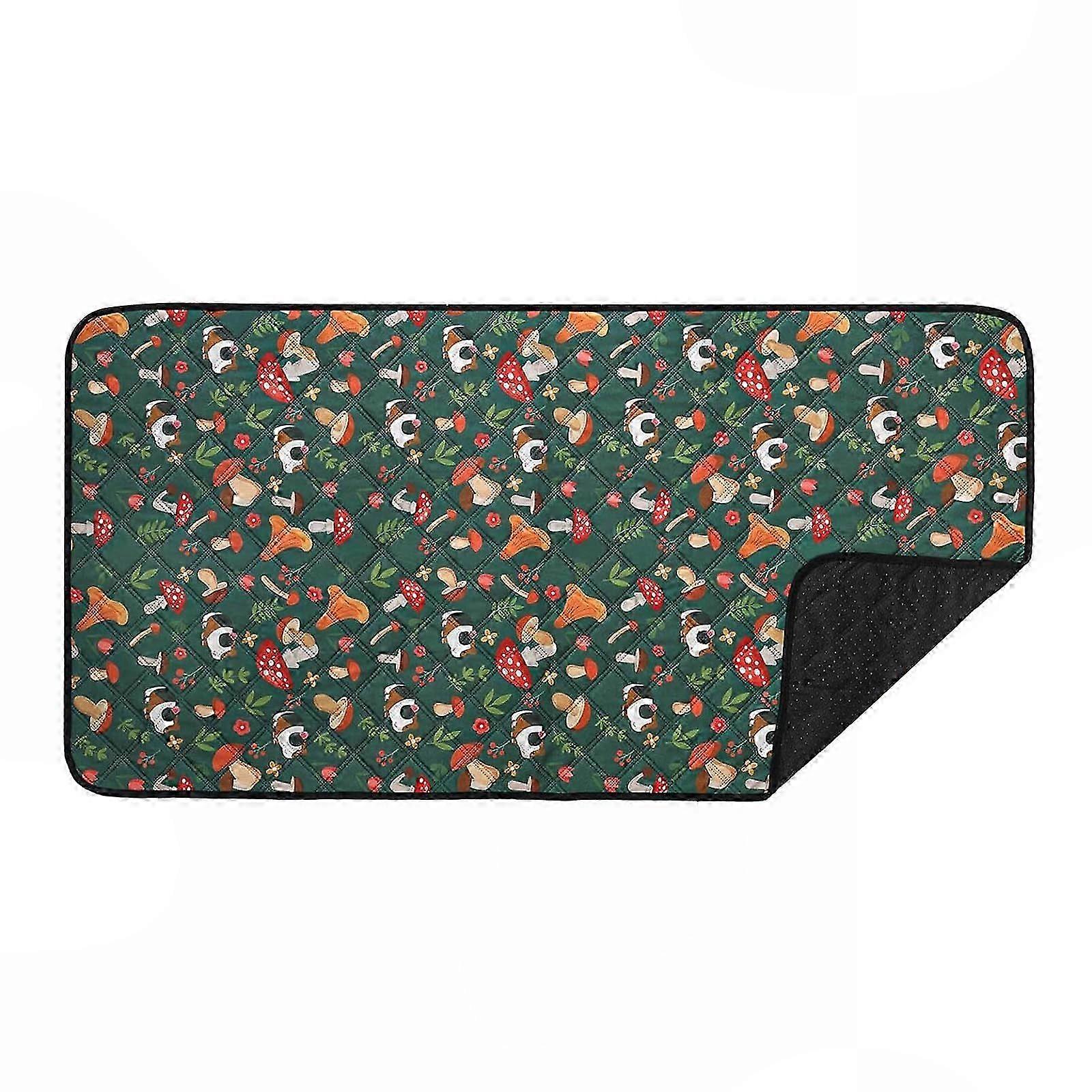 Comfortable Quick-Drying Polyester Rabbit Cage Pad with Waterproof Bottom for Odor Prevention