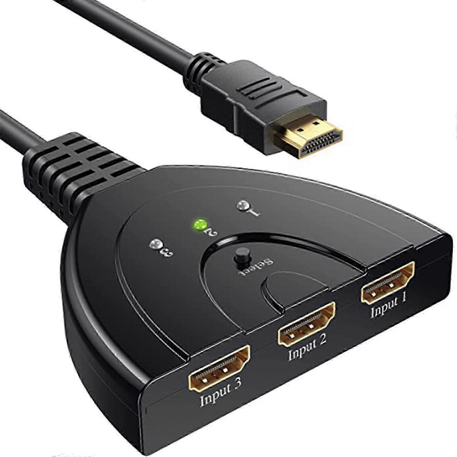 HDMI 3-to-1 Manual Switch