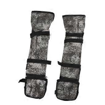 Waterproof Snake Gaiters for Hiking, Adjustable Anti‑Snake Bite Resistant Leg Protection, Durable 600D Oxford