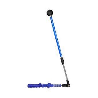 Retractable Golf Swing Trainer Portable Golf Training Tool Correction Practitioner Folding Correction Practice Tool  Blue