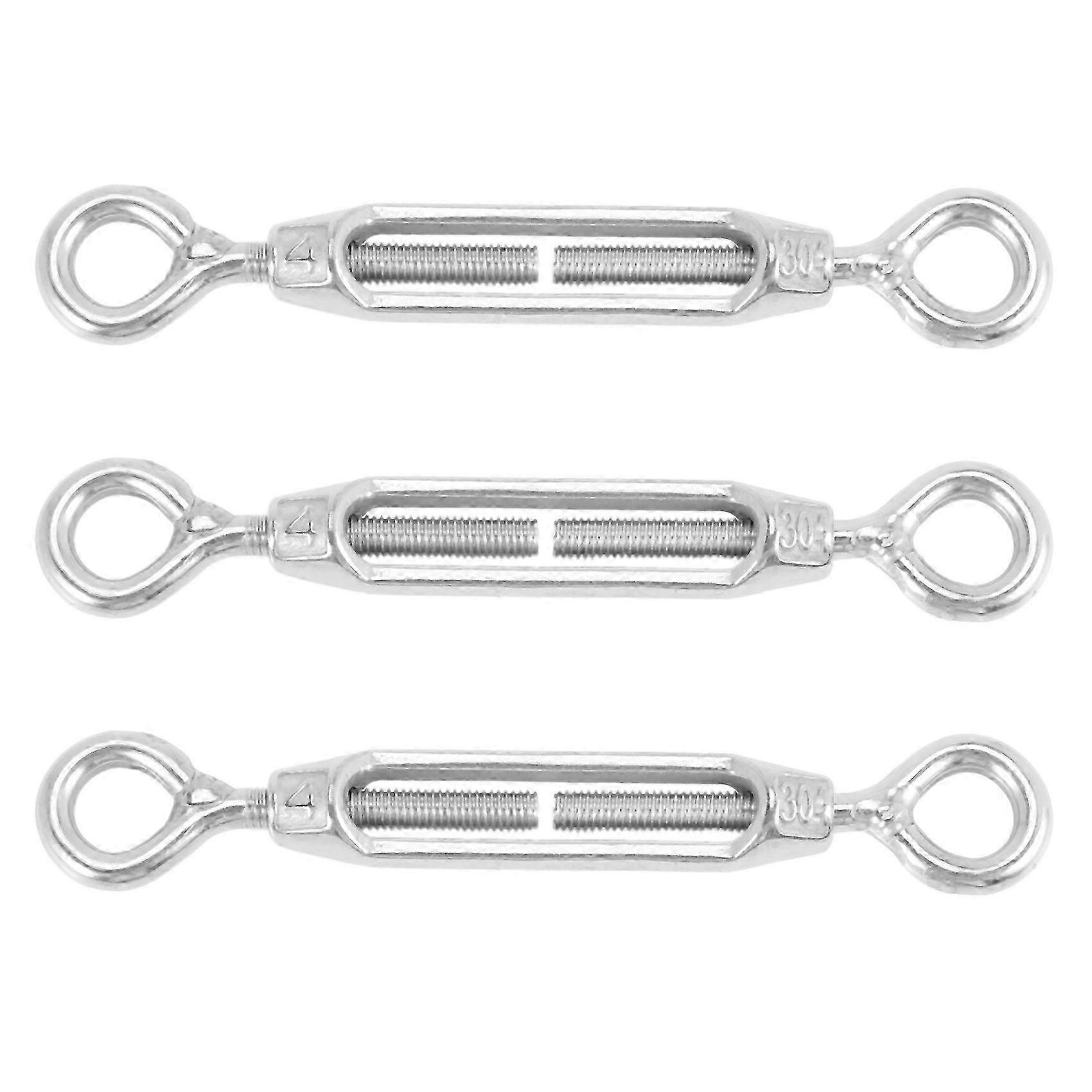 M4 304 Stainless Turnbuckle Eye Eye 5pcs