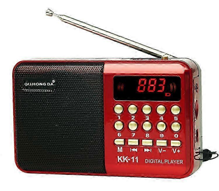 Mini Rechargeable FM Radio MP3 Speaker