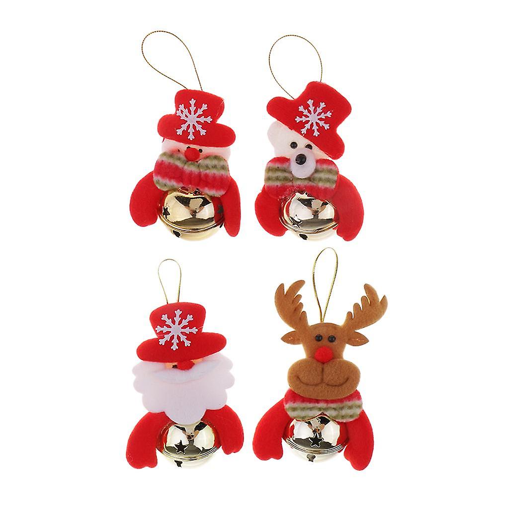 Christmas Tree Ornaments Embellishments Decorative Bells For Home Party DIY