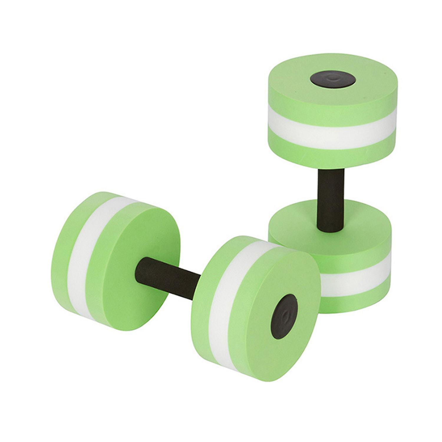 2pcs Aquatic Exercise Dumbells Pool Resistance Water Barbells