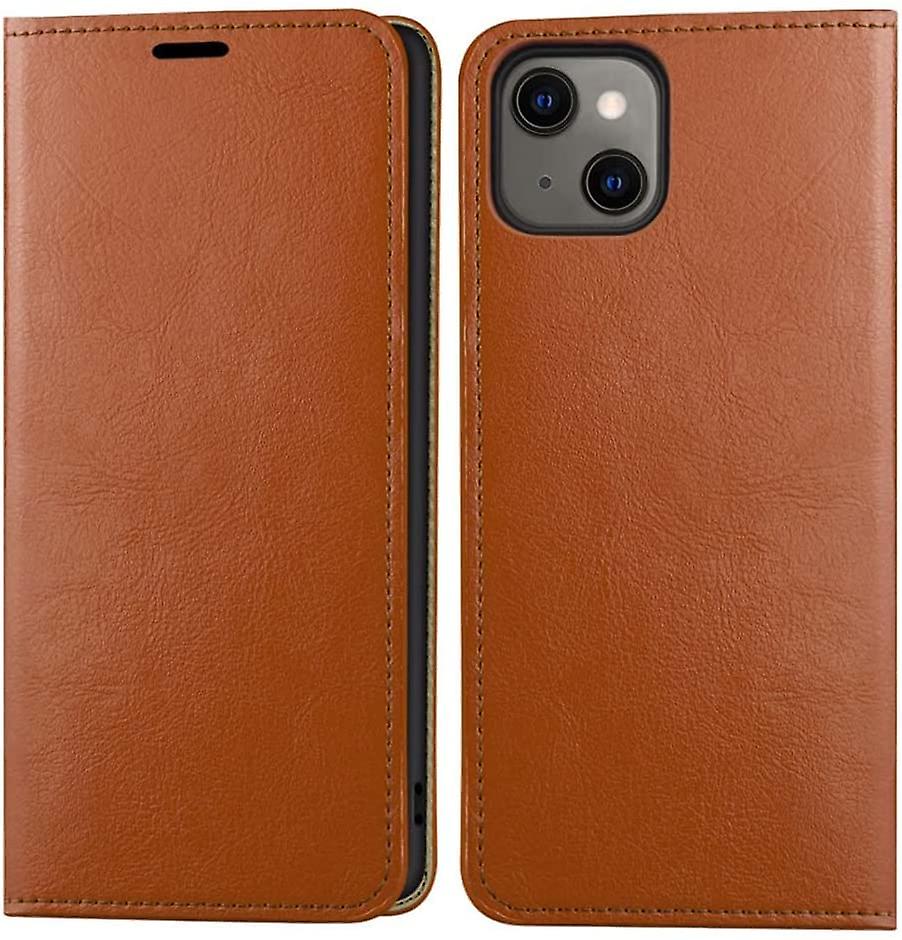 Timoom per Apple Iphone 13 Mini (2021) Portafoglio Flip Case da 5,4 pollici, pelle [tpu Inner Shell] Stent Function Folio Phone Cover [card Holder] (colore: Or