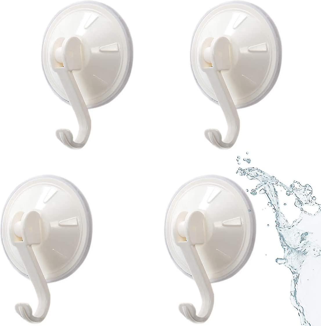 Encozy Removable Bathroom And Kitchen Suction Cup Hooks
