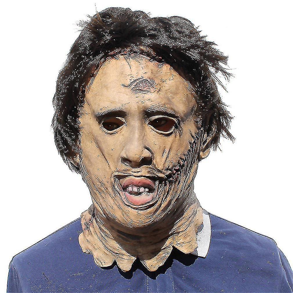 テキサスチェーンソー虐殺ホラーマスクパーティーコスチューム小道具