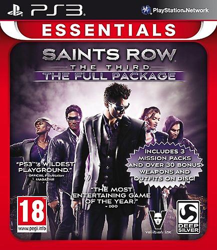 Saints Row The Third The Full Packages PlayStation 3 Essentials (PS3) - New & Sealed