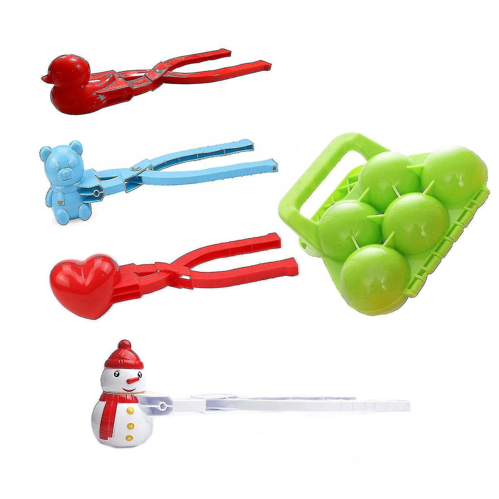 Snow Snowball Maker Clip Maker Animal Shaped Snow Sand Mold Tool Winte