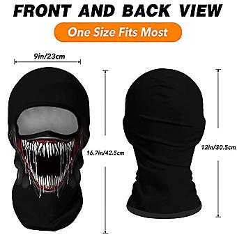 Venom Face Scarf Sun Balaclava - Multi-Color Neck Gaiter For Cycling & Outdoor