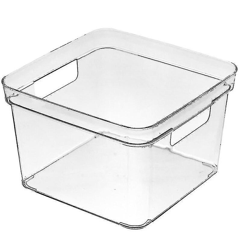 Clear Plastic Storage Bin With Handles,kitchen/organizers&storage,refrigerator