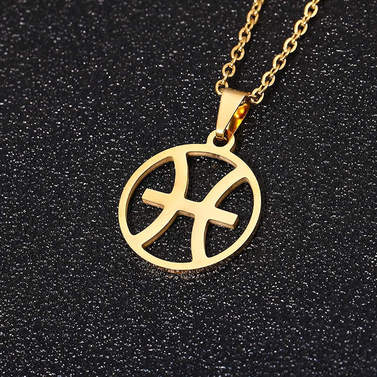 Collier avec signe du zodiaque