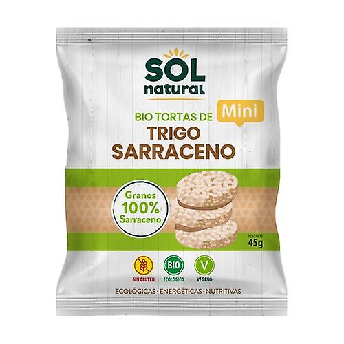 Bio buckwheat mini pancakes 45g