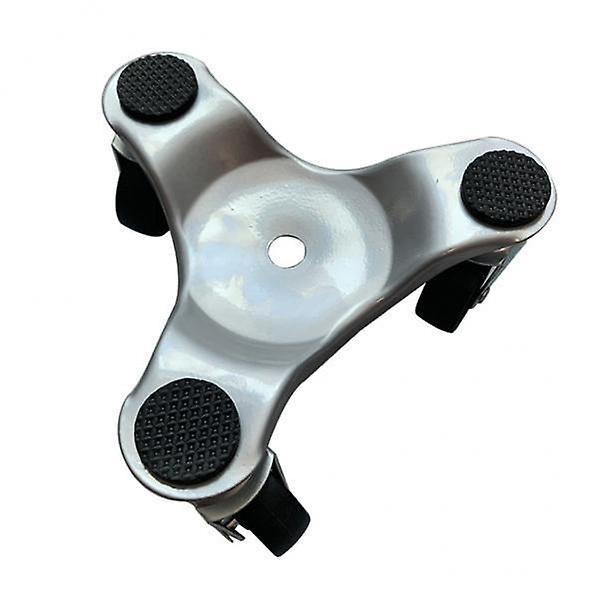 4xIron Triangular Home Moving Tools Móveis Roller Mover Set Amarelo