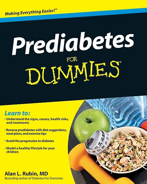 Prediabetes For Dummies by Alan L. Rubin Paperback Book