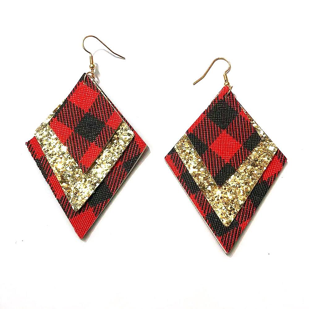 New Autumn Winter Bling Leopard Zebra Printed Leather Pu Leaf Dangle E